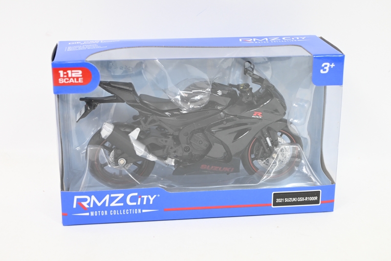 Model RMZ Hobby 1:12 SuzukiGSX black H-137 81376