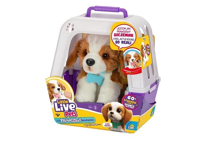 COBI Little Live Pets Piesek z transporterem 26548
