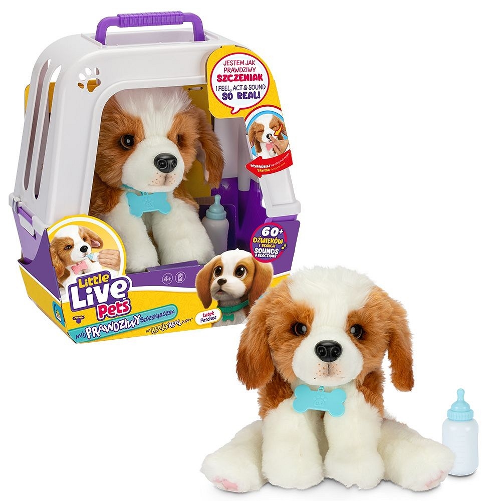 COBI Little Live Pets Piesek z transporterem 26548