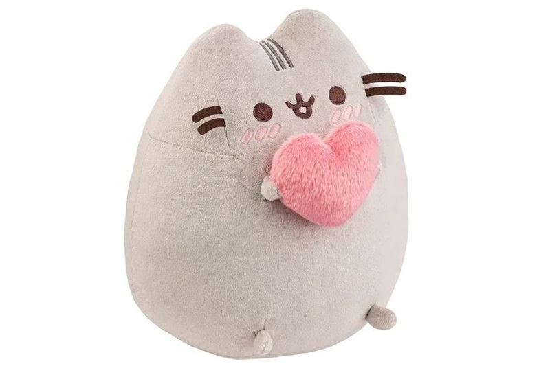 Pusheen with heart 24cm 61572 P-249 15724
