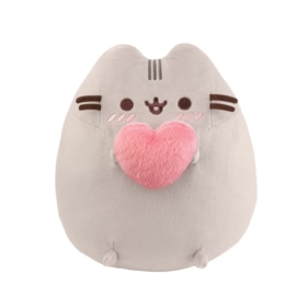 Pusheen with heart 24cm 61572 P-249 15724