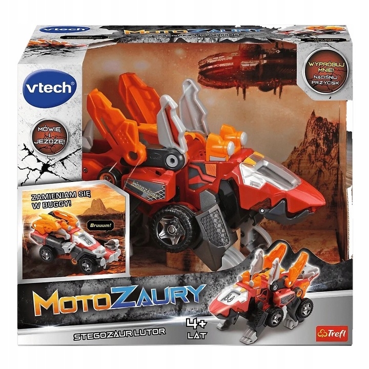 VTECH - MOTOZAURY STEGOZAUR LUTOR
