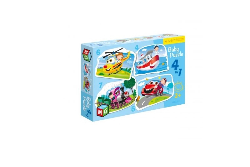 Baby puzzle pojazdy 05686