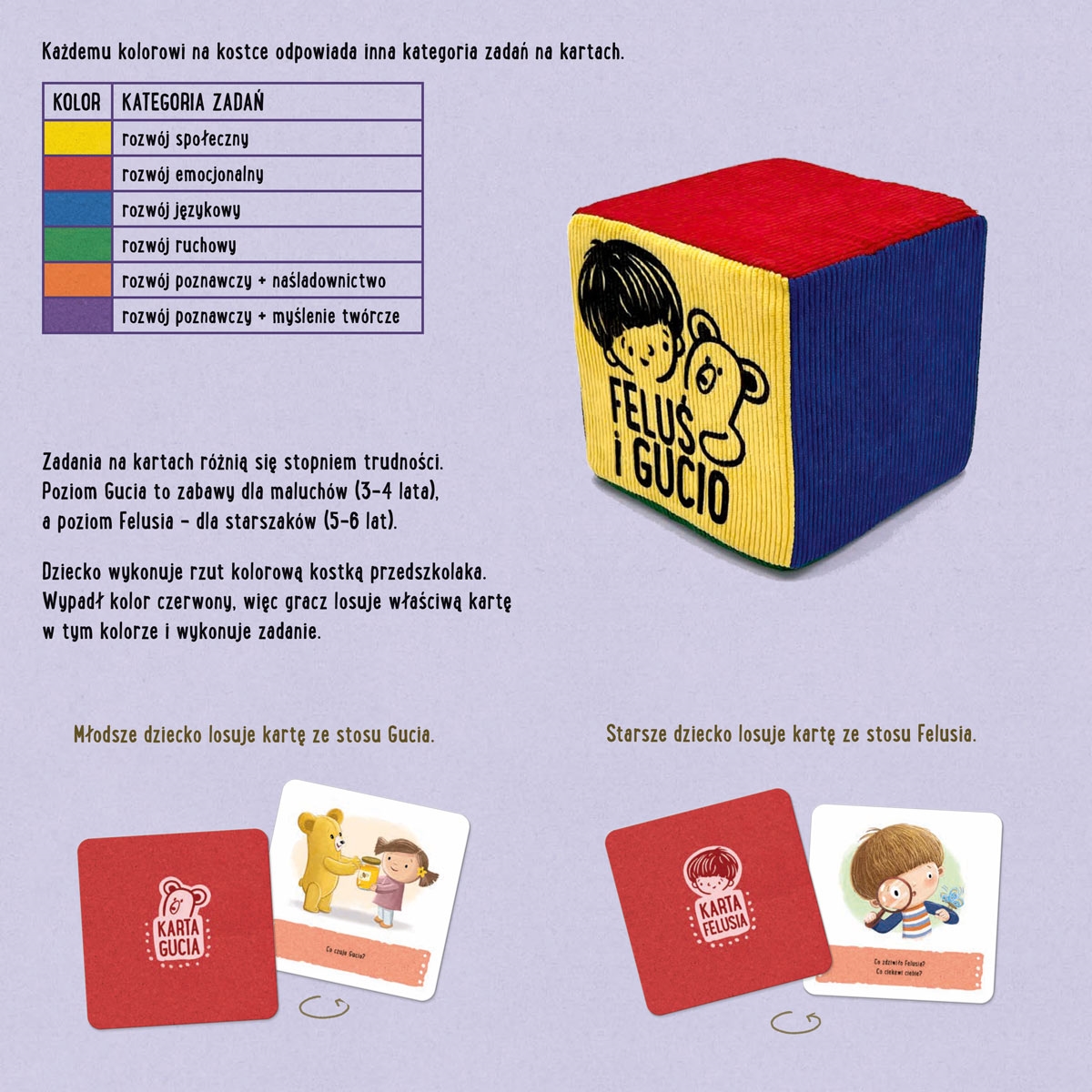 FELUŚ I GUCIO GRAJĄ W KOLORY