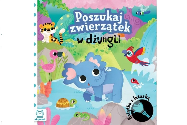 Poszukaj zwierzątek W dżungli Książka z lat..40232