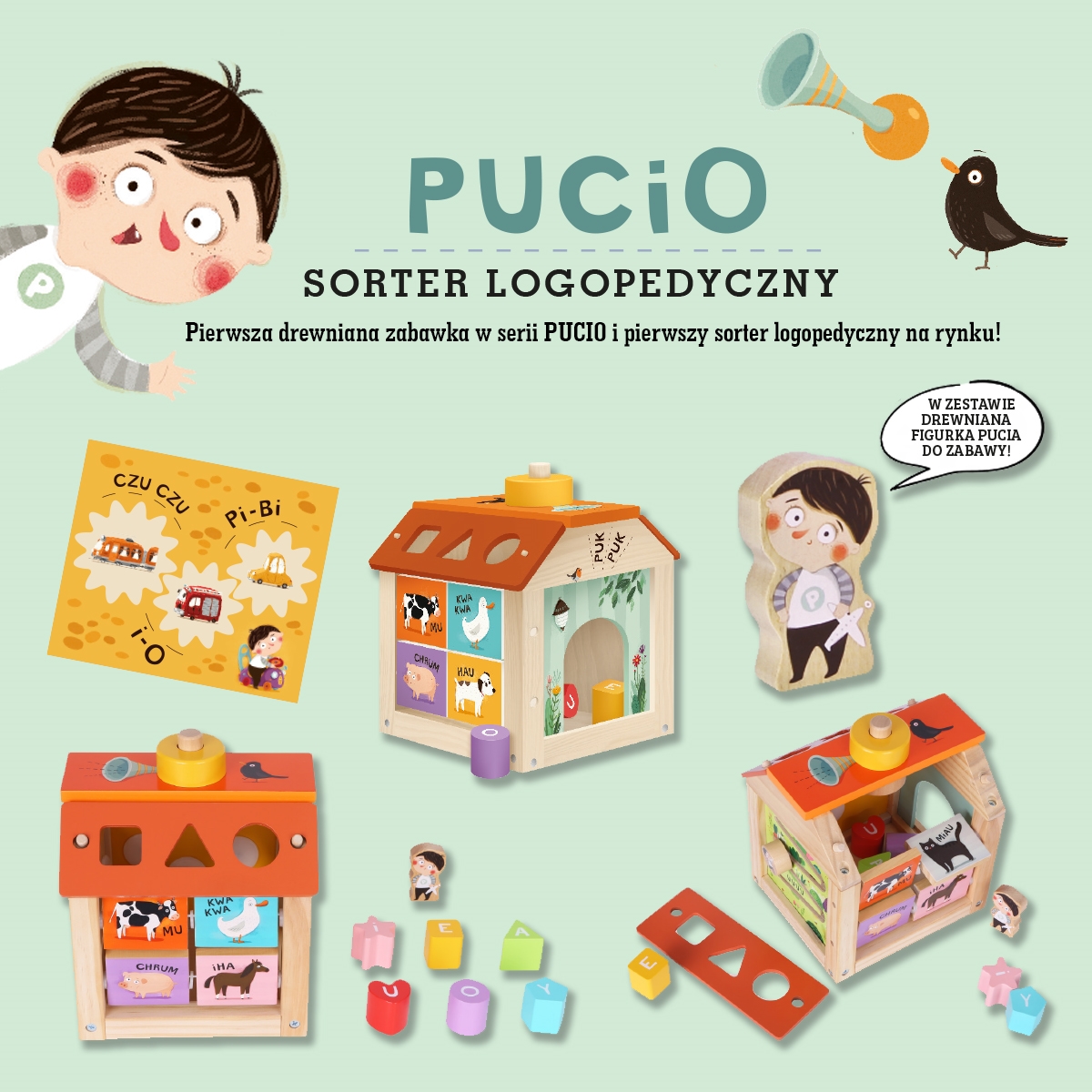PUCIO SORTER LOGOPEDYCZNY