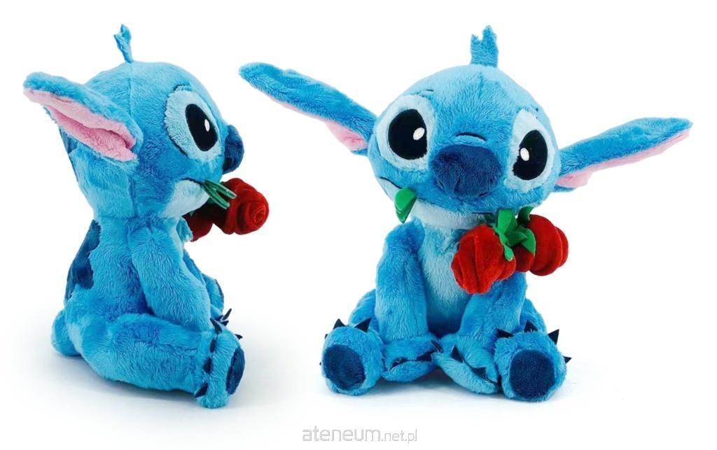 DISNEY Stitch z różą 25cm 587-0178