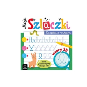 Moje szlaczki Książka z rowkami Wzory 3D 40775