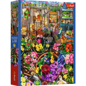 PUZZLE 2x500 Prace w ogrodzie 37529