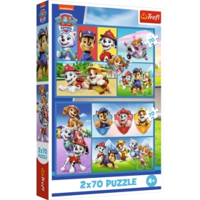 PUZZLE 2x70 Psi Patrol rządzi 34441