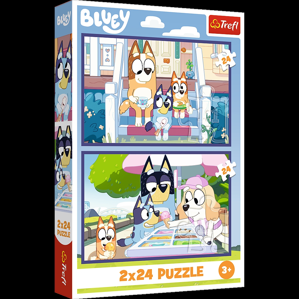Puzzle - 2x24 - Zabawna Bluey - BBC BlueyFSC Mix 7