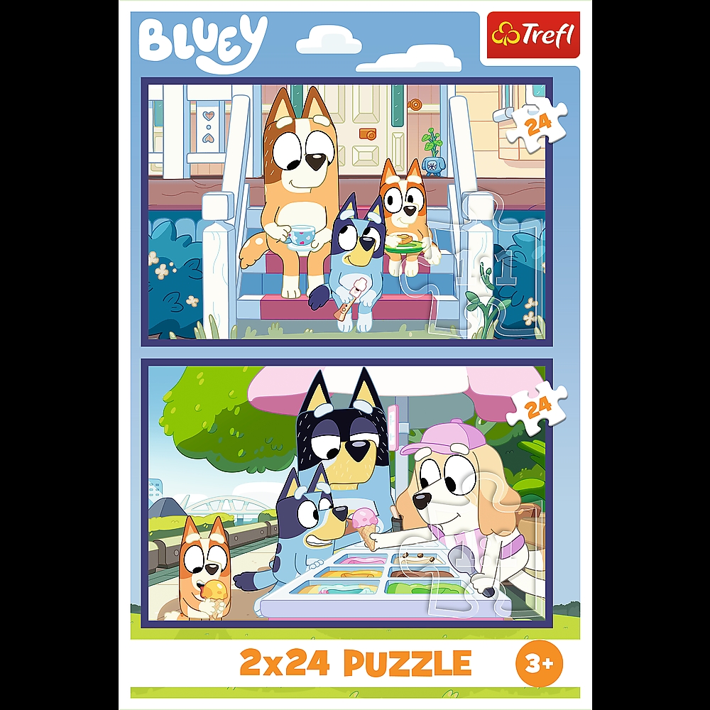 Puzzle - 2x24 - Zabawna Bluey - BBC BlueyFSC Mix 7