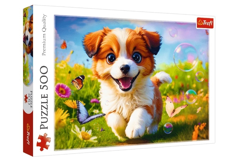 PUZZLE 500 Wesoły piesek 37524