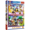 PUZZLE 2x24 Psi dzień zabaw /Psi Patrol 34434