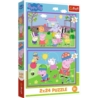 PUZZLE 2x24 Peppa na placu zabaw 34435