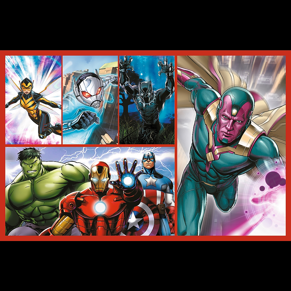 PUZZLE 2x70 Zostań bohaterem / Marvel 34439