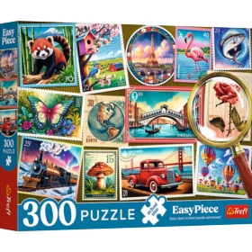 PUZZLE 300 Senior EasyPiece Znaczki pocztowe 23100