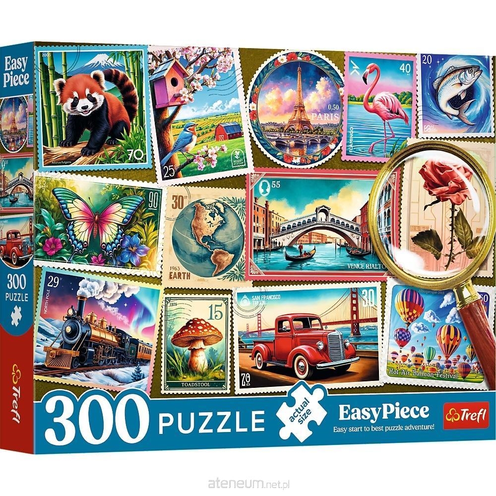 PUZZLE 300 Senior EasyPiece Znaczki pocztowe 23100