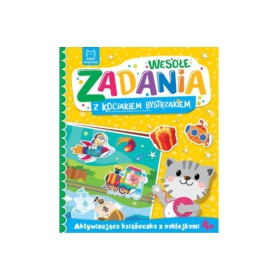 Wes.zadania z kociakiem byst.Aktyw.książ.4+ 40423