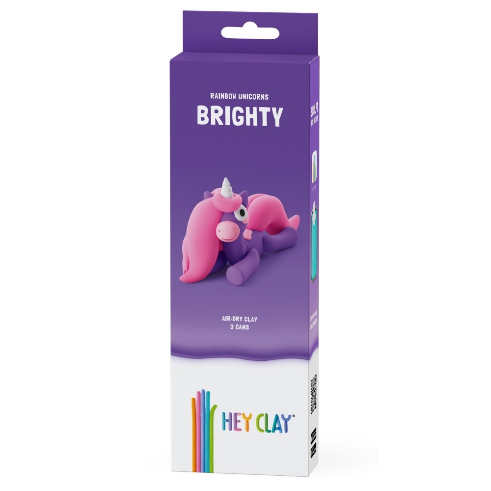 TMT HeyClay jednorożce Brighty 3pak 00374