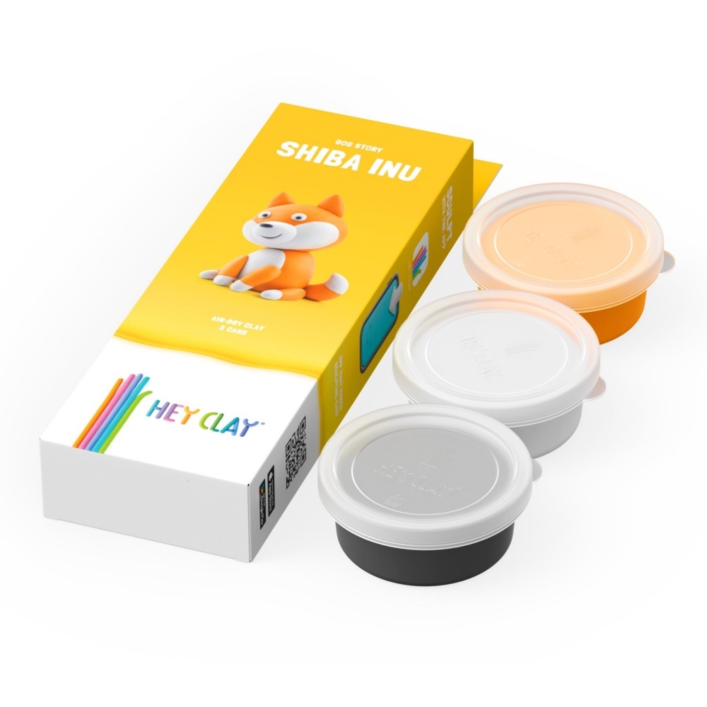 TMT HeyClay fig Psy ShibaInu 3pak 00329