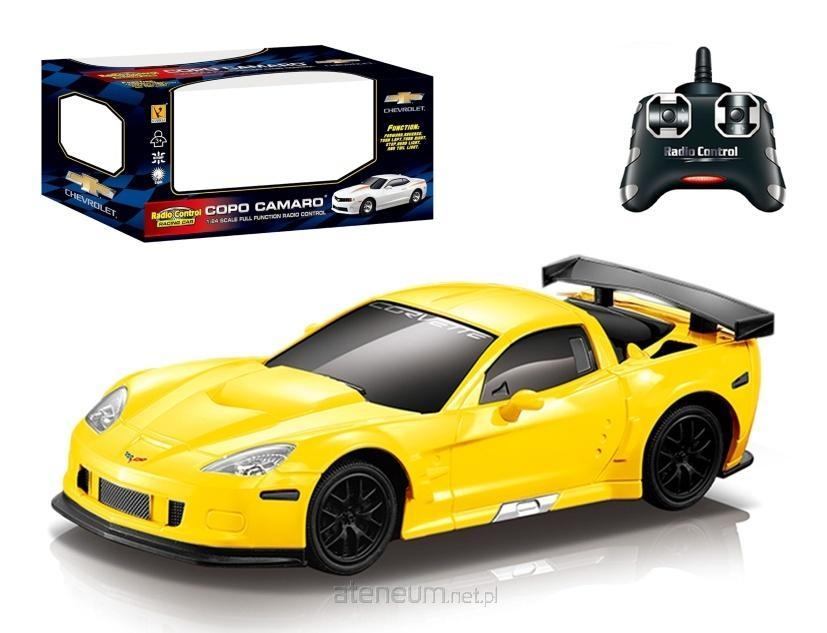 Auto R/C Corvetta żółta 137426