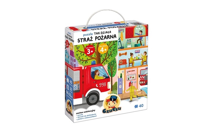 CzuCzu Puzzle Tak działa Straż pożarna 93808