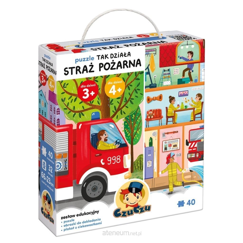 CzuCzu Puzzle Tak działa Straż pożarna 93808