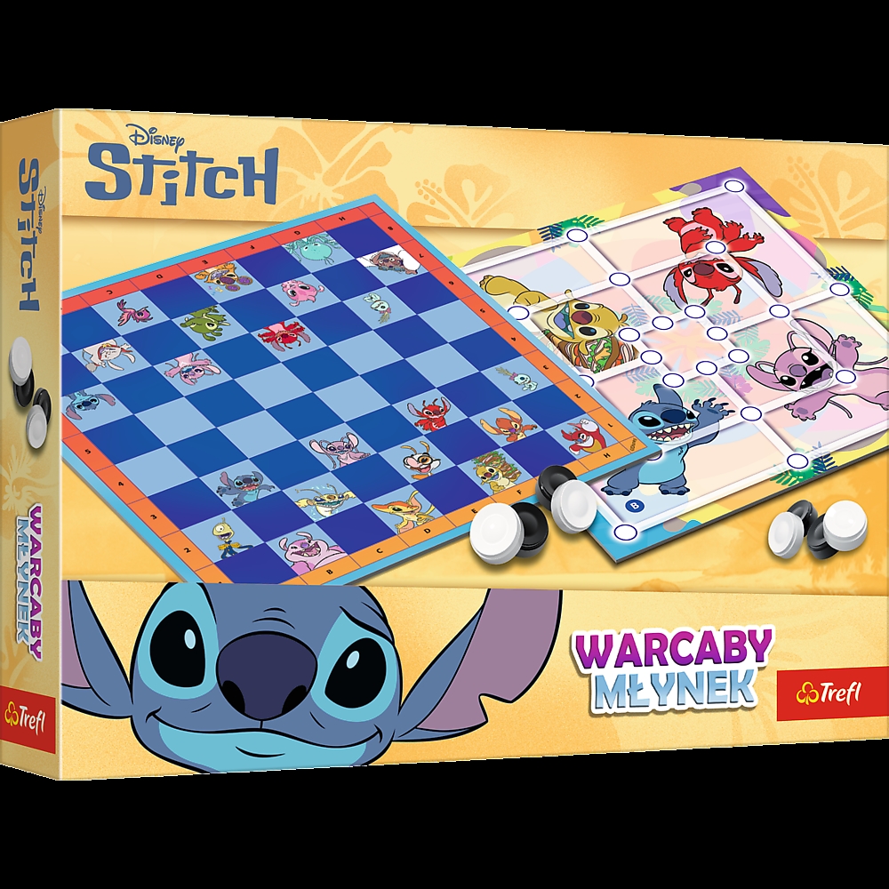 GRA Warcaby i Młynek Lilo_Stitch 02799