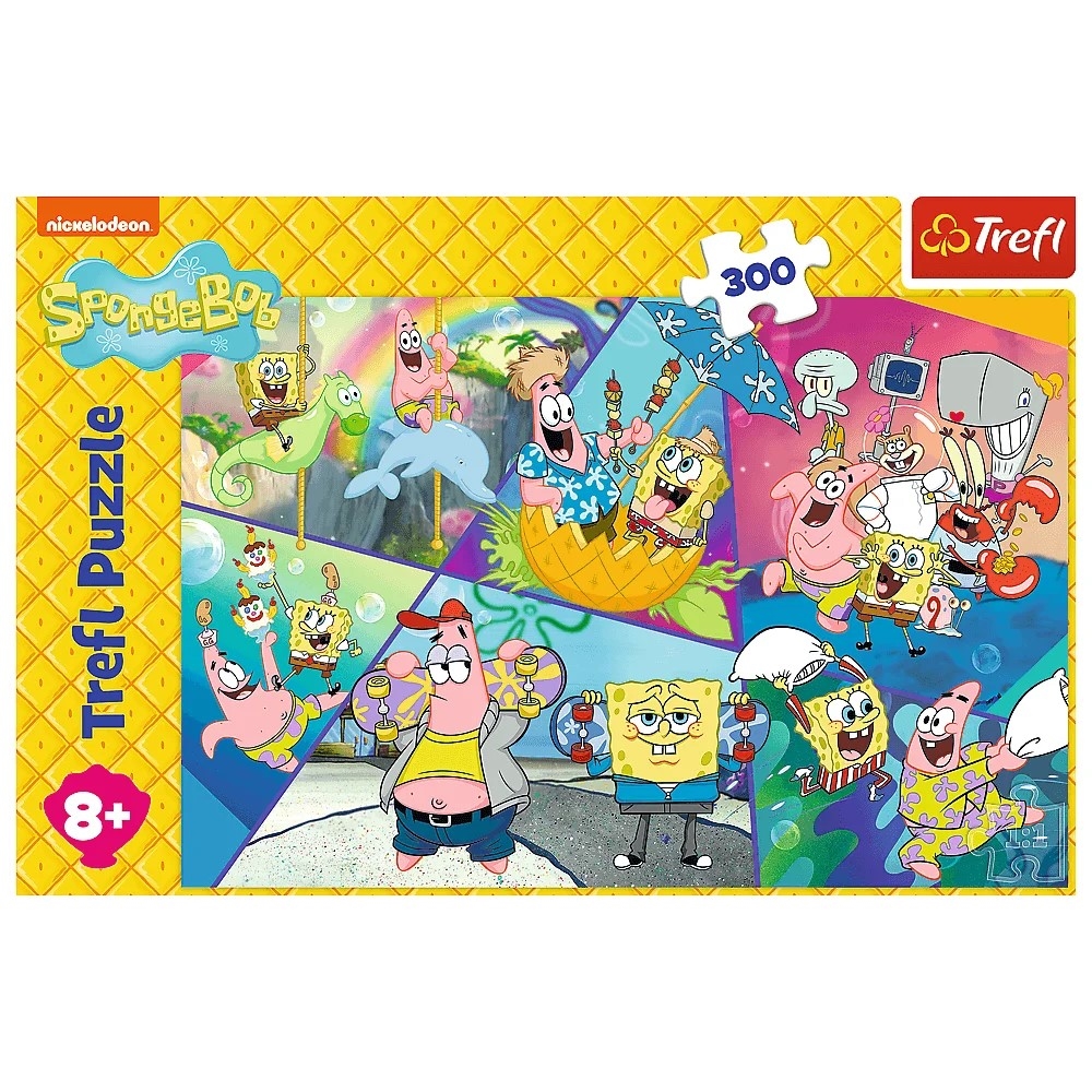 Puzzle 300 SpongeBob w Bikini Dolnym TREFL