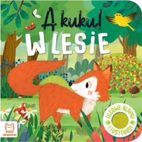 A kuku! W lesie Filcowe klapki i lusterko 38825