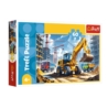 Puzzle 60 Traktor koparko - ładowarka TREFL