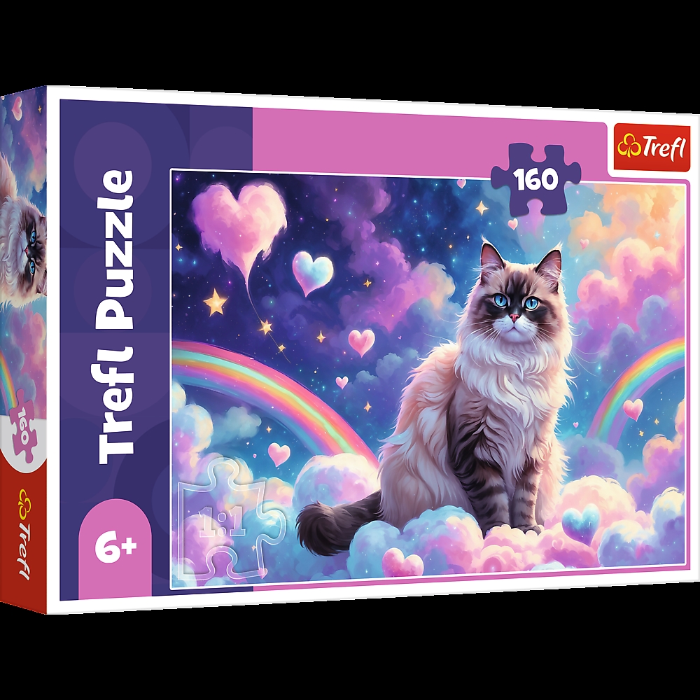 PUZZLE 160 Domowy kotek 13327