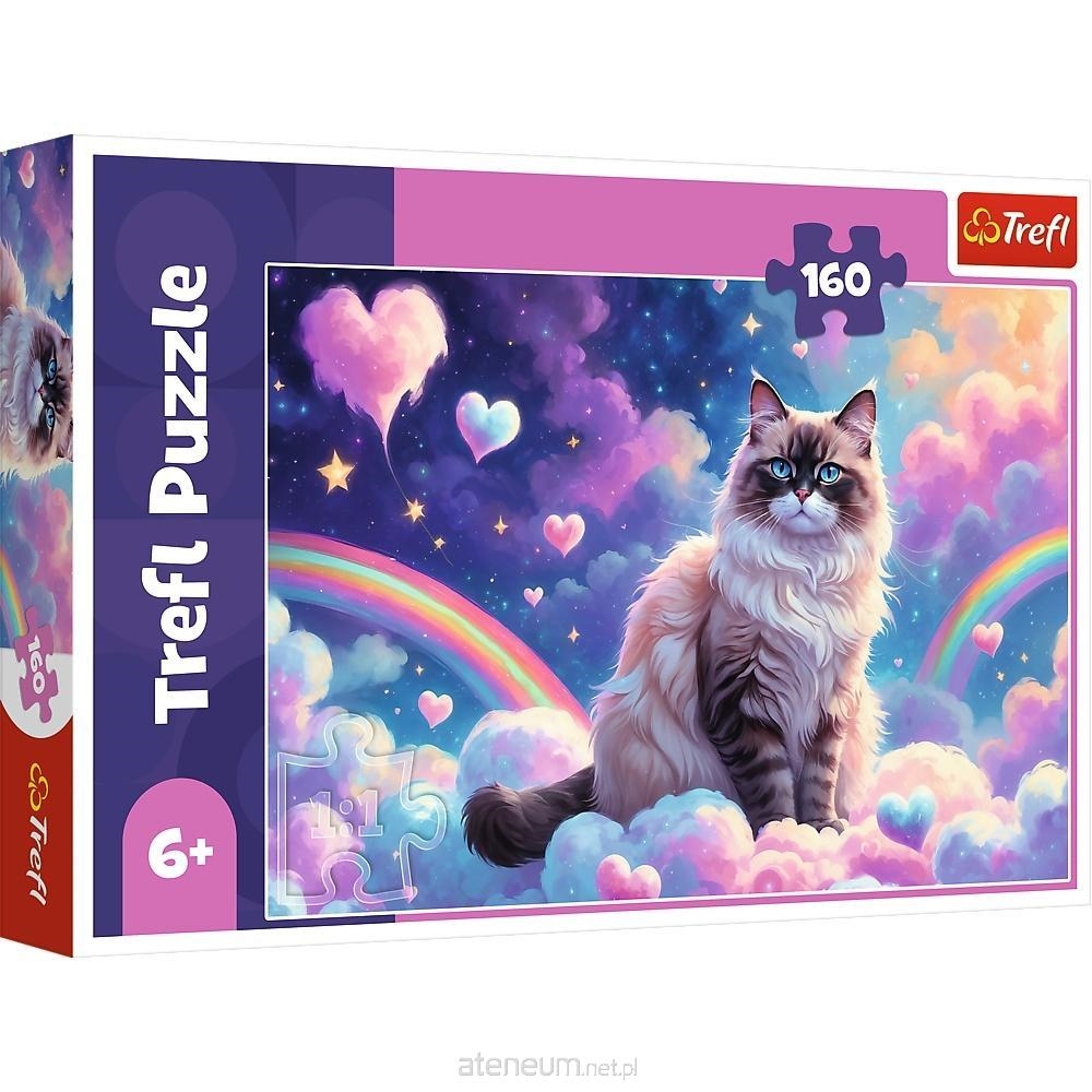 PUZZLE 160 Domowy kotek 13327