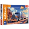 Puzzle 160 Ciężarówka w trasie TREFL