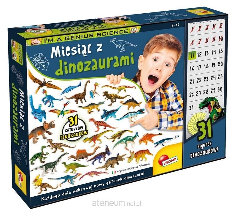 Lisciani I_m a genius Miesiąc z dinozaurami 12975