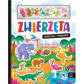 KSIĄŻECZKA Z MAGNESAMI ZWIERZĘTA