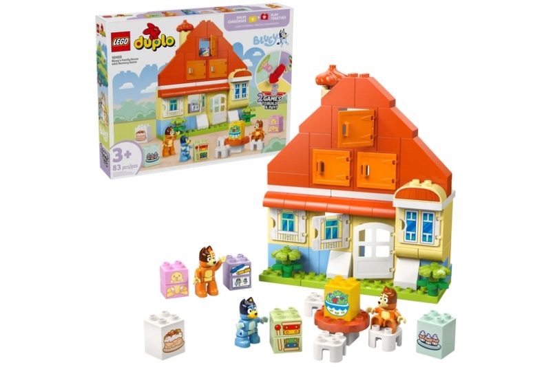 LEGO 10459 DUPLO BLUEY Dom rodzinny Bluey+gra pam.