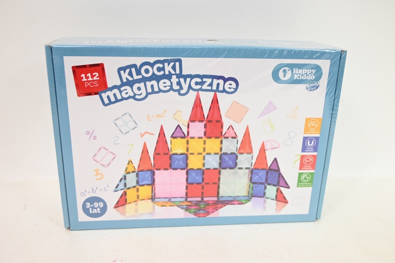 Klocki magnetyczne 112el SmilyPlay SP85301 53013