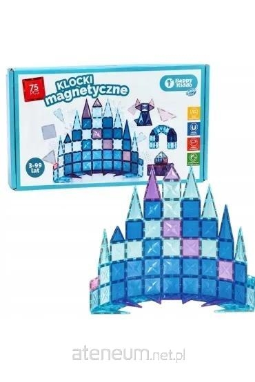 Klocki magnetyczne 75el SmilyPlay SP85303 53037