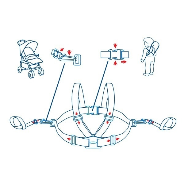 BABYONO SZELKI DO WÓZKA 070