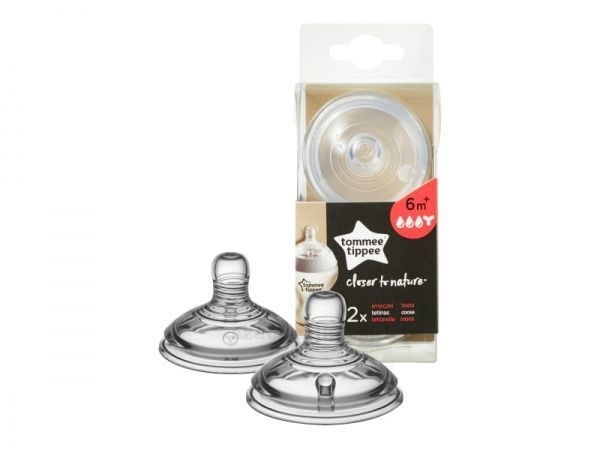 TOMMEE TIPPEE SMOCZEK SILIKONOWY 6+ KASZKA