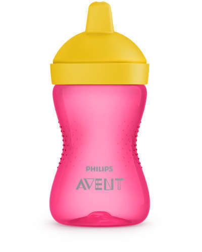 AVENT KUBEK Z TWARDYM USTNIKIEM 18M+, 300ML GIRL 8