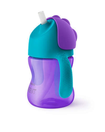 AVENT KUBEK Z SŁOMKĄ 9M+, 200ML GIRL 796/02
