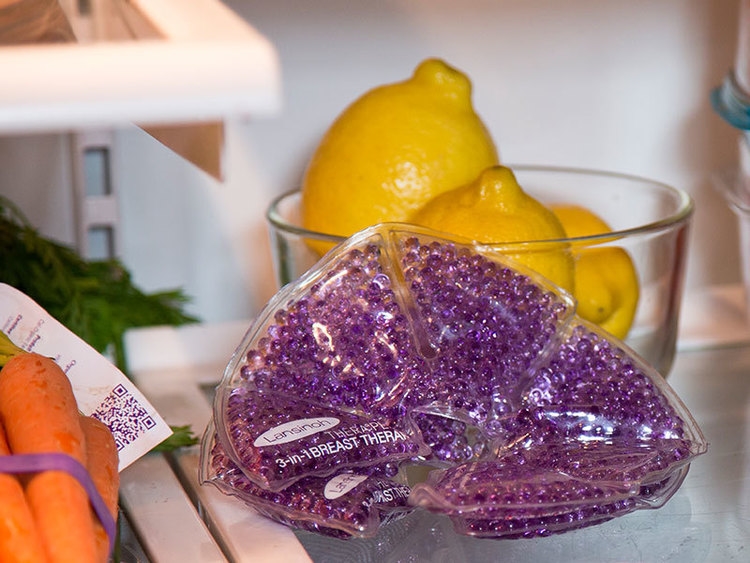 LANSINOH KOMPRES ŻELOWY NA PIERSI