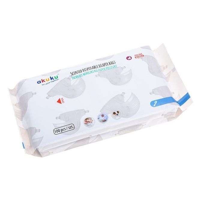 AKUKU WORECZKI NA ZUŻYTE PIELUCHY