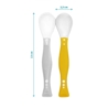 BABYONO ZESTAW ŁYŻECZEK PLASTIKOWYCH 2SZT