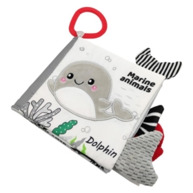AKUKU KSIĄŻECZKA EDUKACYJNA MARINE ANIMALS