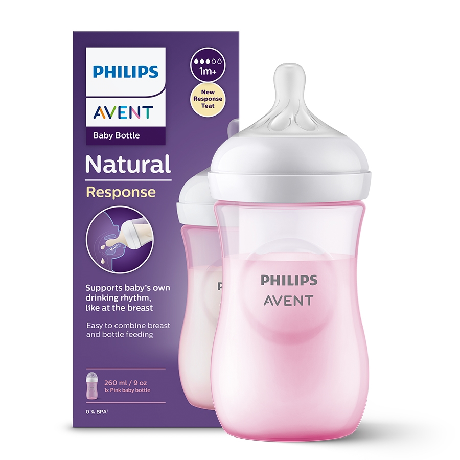AVENT BUTELKA NATURAL RESPONSE 260ML SCY903/11
