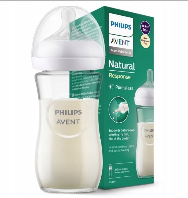 AVENT BUTELKA NATURAL 120M SZKŁO